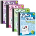 Better Office Products Primary Composition Journal, 4 Fun Colors, Grades K-2, 80 Sheet, One Subject, 9.75in. x 7.5in., 4PK 25454